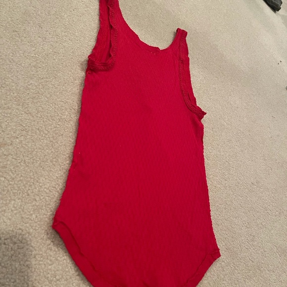 Free People Braided Cross Tie Tank Top - Picture 6 of 6